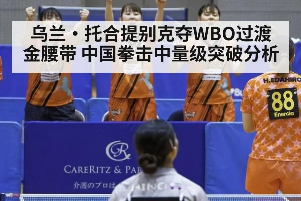 乌兰·托合提别克夺WBO过渡金腰带 中国拳击中量级突破分析